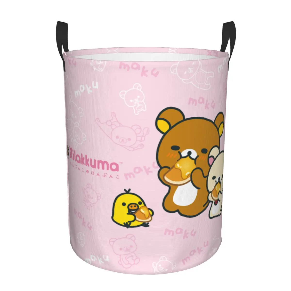 Kids Toys Basket - Keranjang Cucian Beruang Rilakkuma Kartun Kawaii