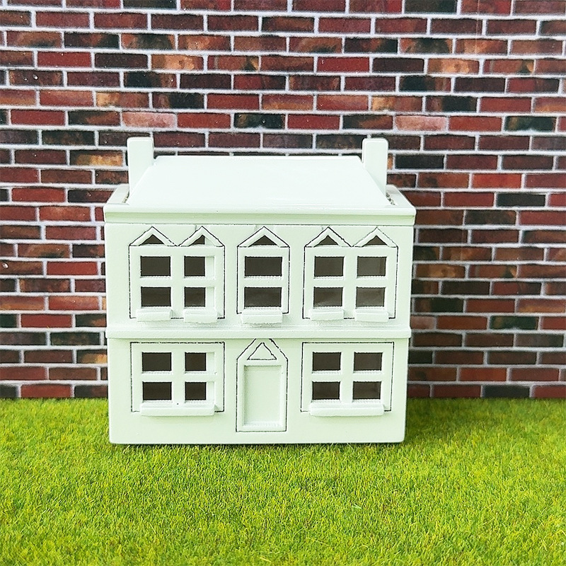 Kids Toys House - 1:12 Miniatur Rumah Boneka Villa Kayu