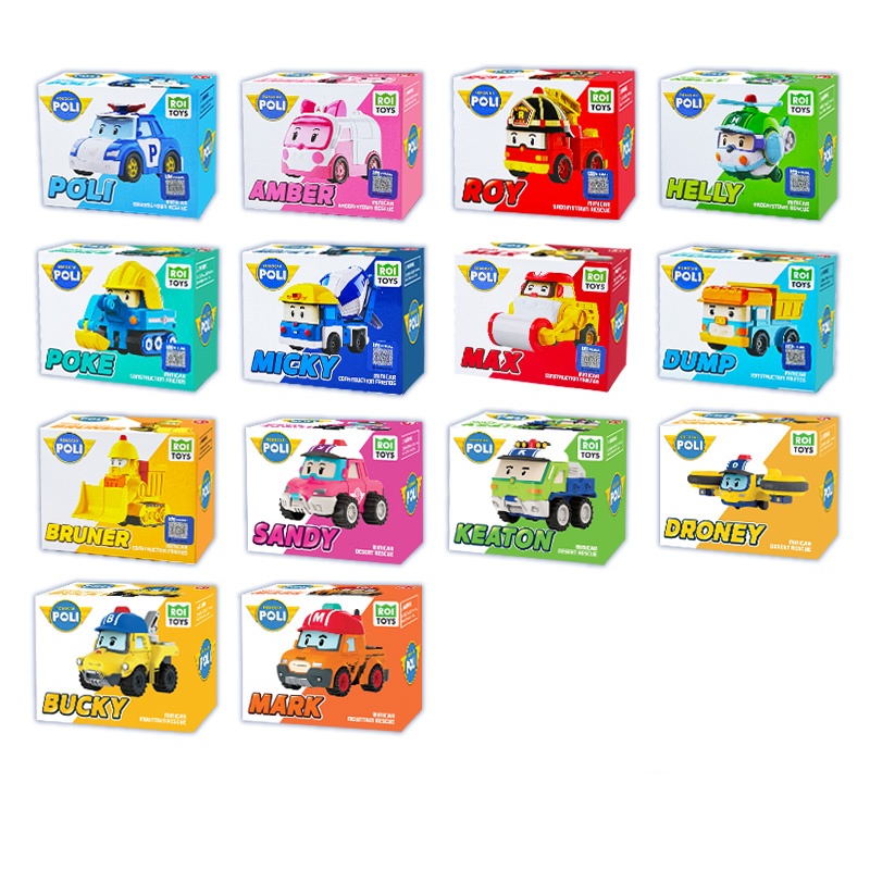 Kids Y Toys - Seri MINICAR Kendaraan Tunggal, Mobil Mainan