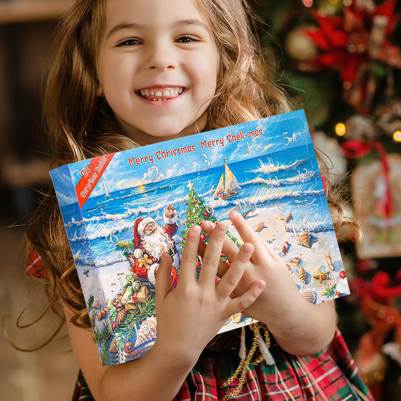 Kids Toys Christmas 2025 - Kalender Advent Kerang Laut 2025, 24