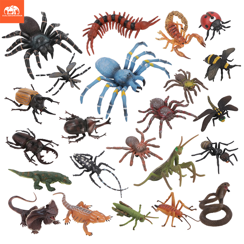 Kids Toys Brands - Set Figur Aksi Serangga & Hewan