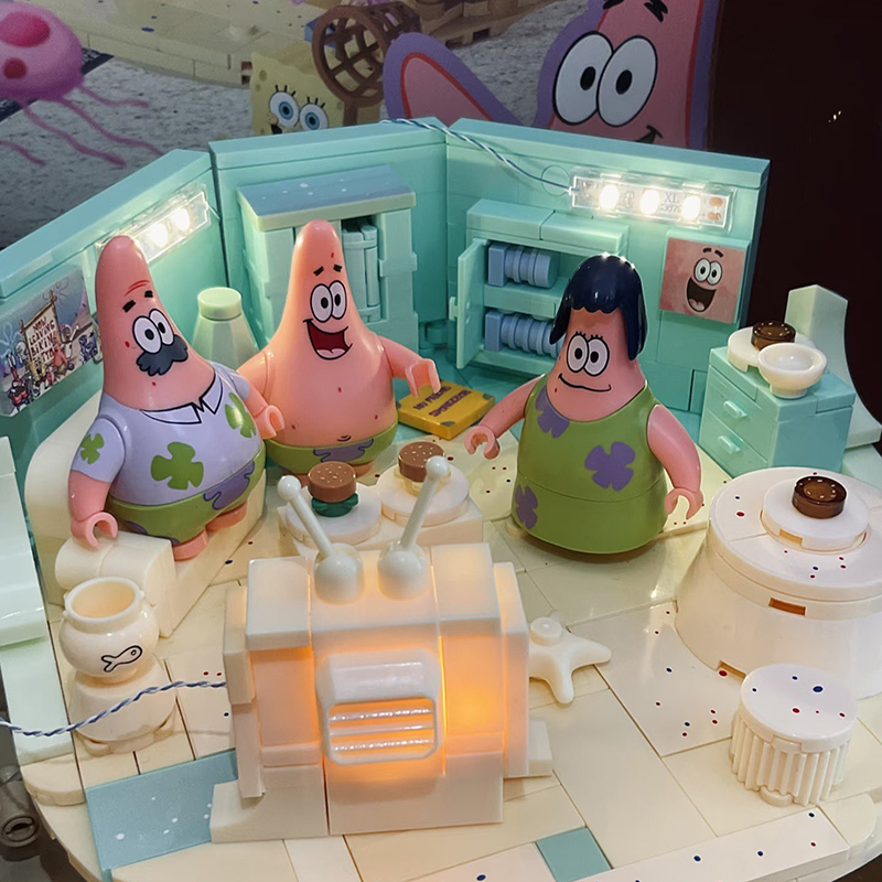 Set Blok Bangunan Spongebob Pa - Kids Toys House ulasan dan harga