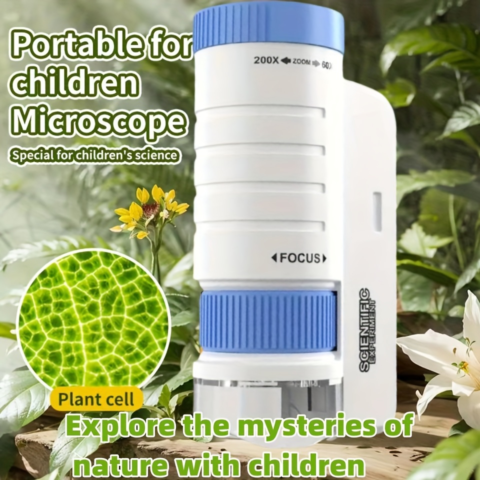 Kit Mikroskop Genggam Mainan E - Microscope Kids Science ulasan dan harga