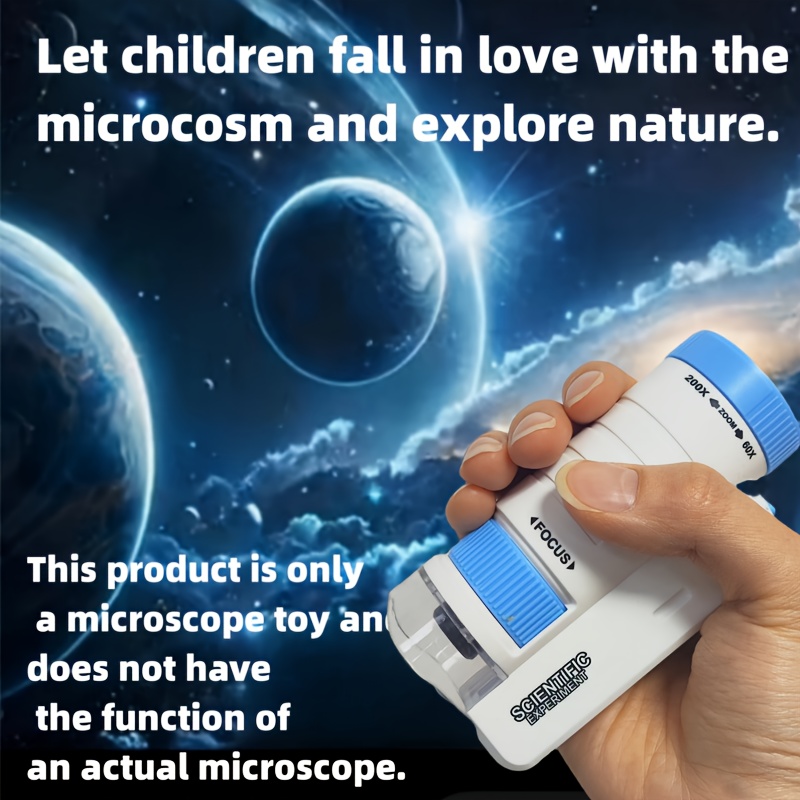 Kit Mikroskop Genggam Mainan E - Microscope Kids Science ulasan dan harga