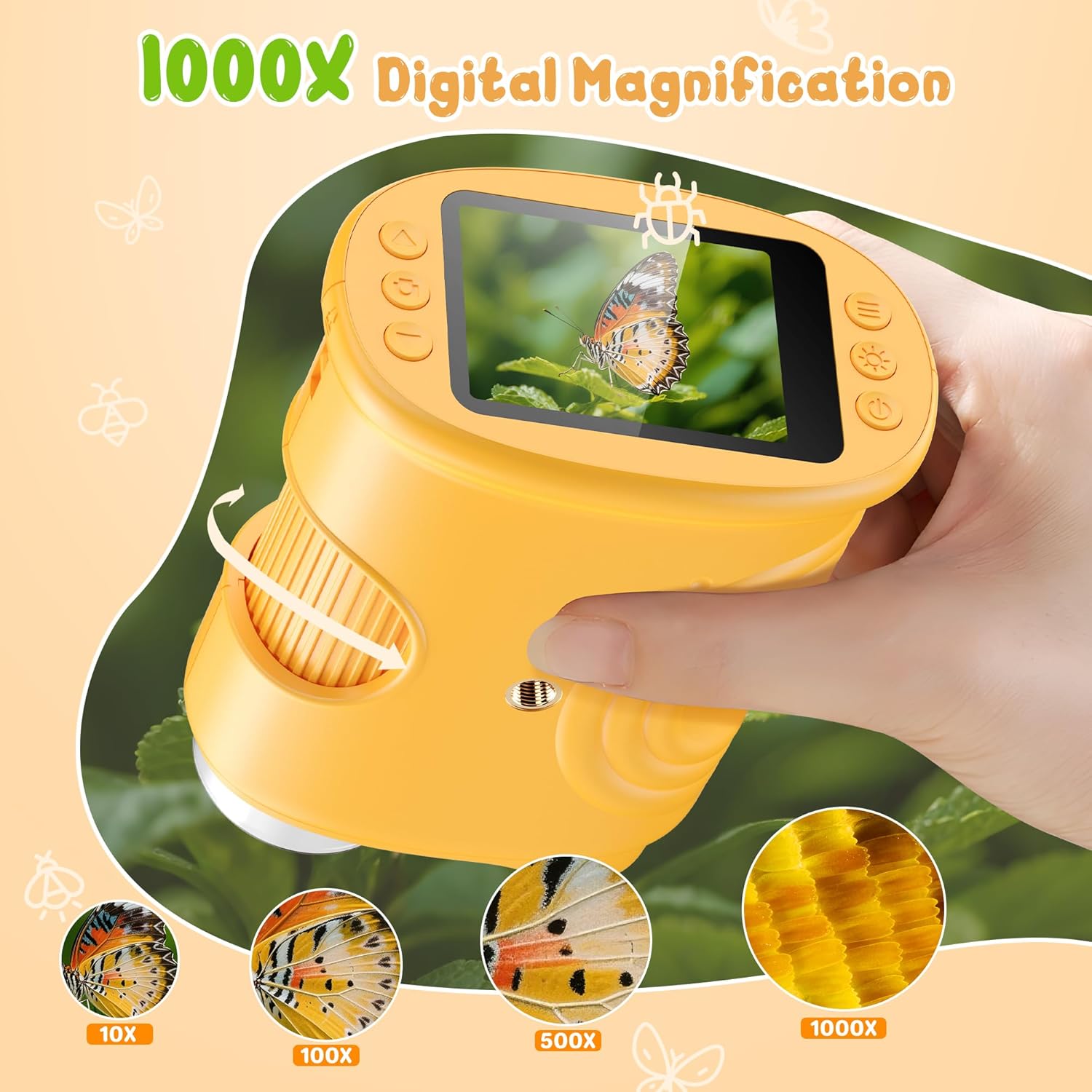 Mikroskop Digital Genggam 1000 - Microscope Kids Science ulasan dan harga