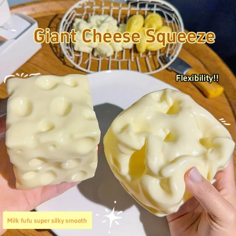 Taba Squishy Cheese Cube Bola  - Kids Y Toys ulasan dan harga