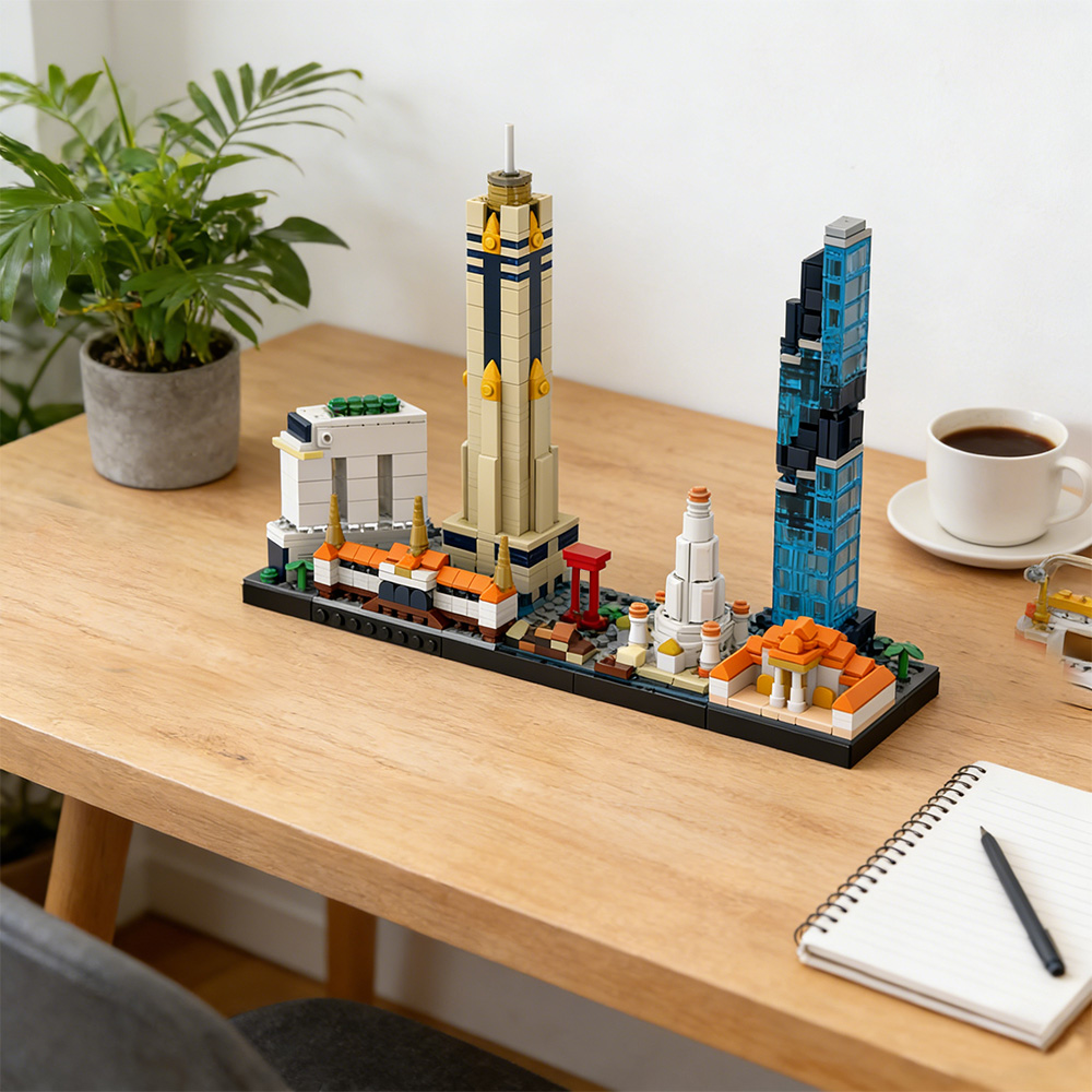 MOC Bangkok Skyline Building B - Kids Toys Bangkok ulasan dan harga