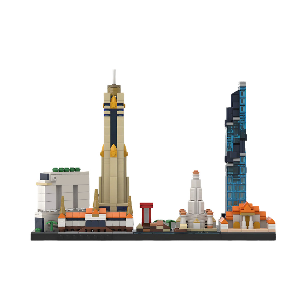 MOC Bangkok Skyline Building B - Kids Toys Bangkok ulasan dan harga