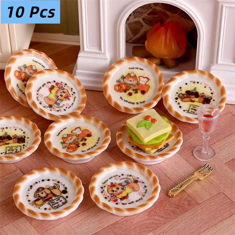 10 Buah/Set Rumah Boneka Minia - Kids Toys House ulasan dan harga
