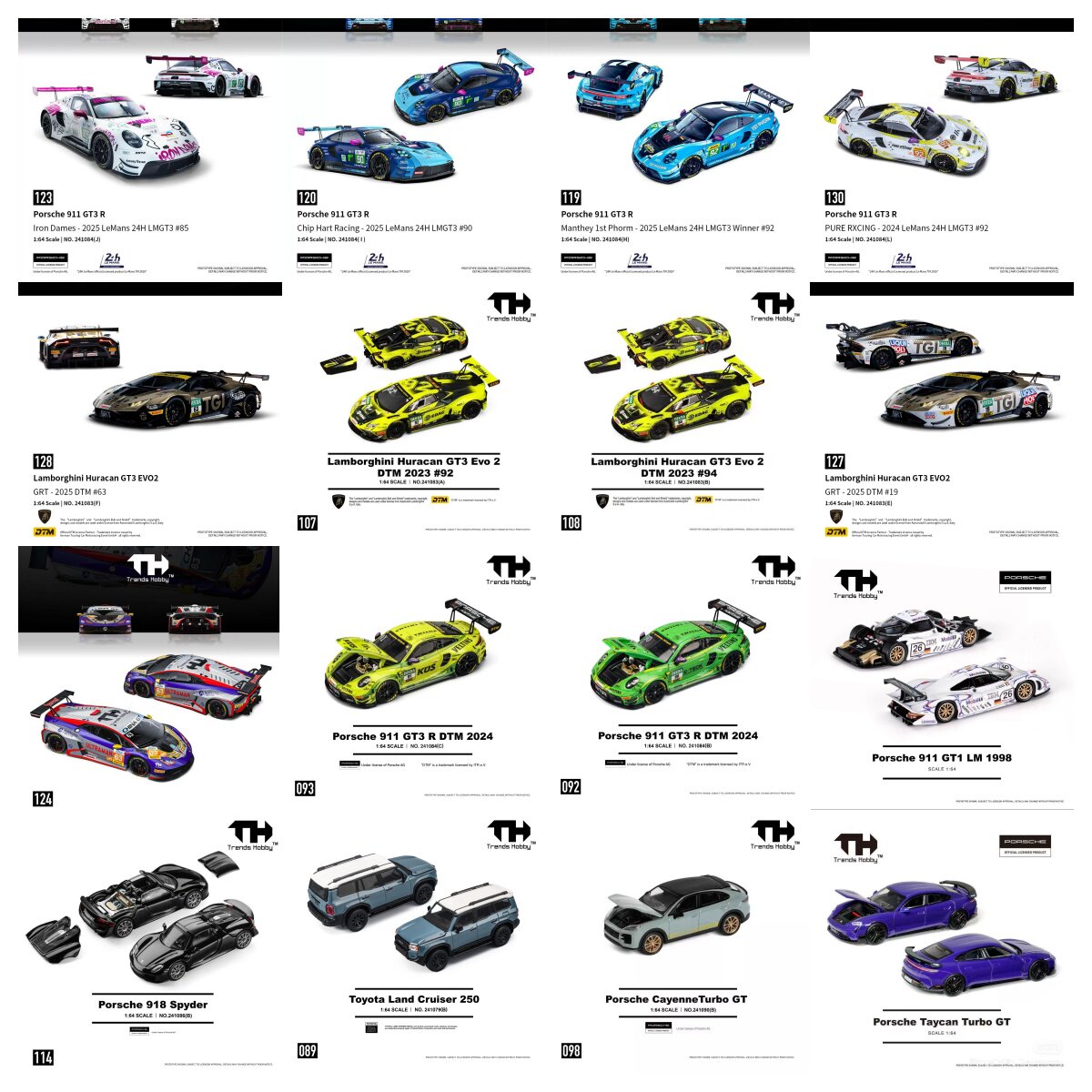 TH 1/64 Porsche 911 GT3 R LeMa - Kids Y Toys ulasan dan harga