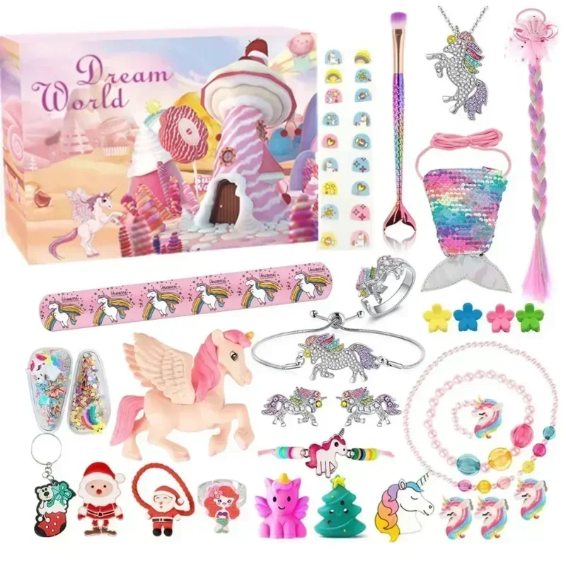 Kotak hadiah kalender kedatang - Kids Toys Christmas 2025 ulasan dan harga