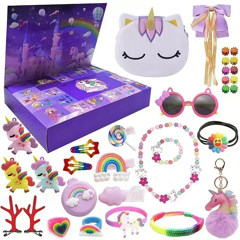 Kotak hadiah kalender kedatang - Kids Toys Christmas 2025 ulasan dan harga