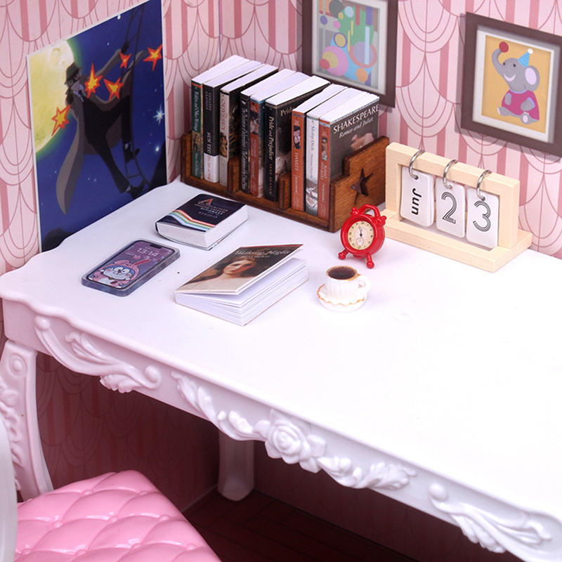 10 Buah 1/12 Ornamen Buku Simu - Kids Toys House ulasan dan harga