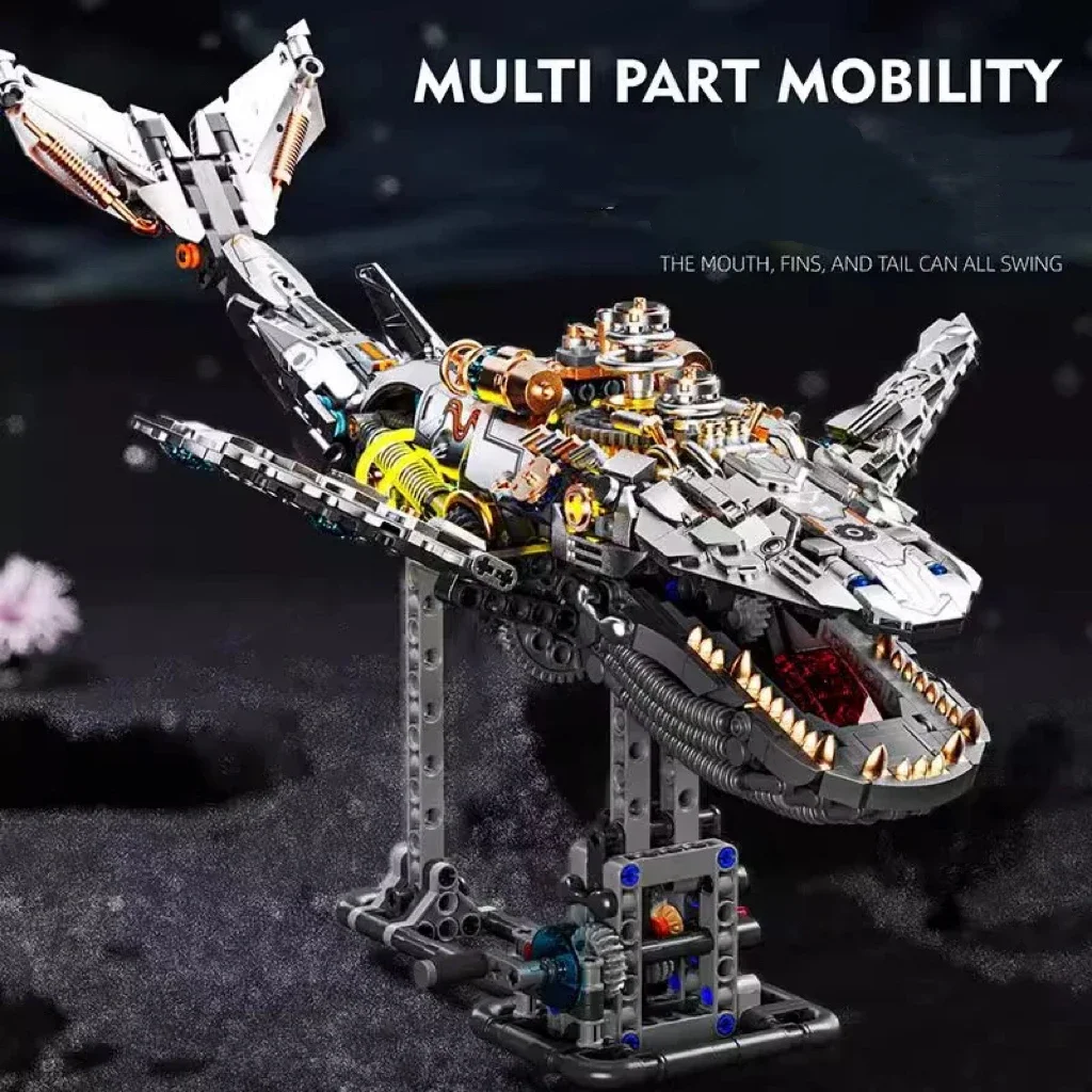 Model Blok Bangunan Paus Mekan - Kids Toys Christmas 2025 ulasan dan harga