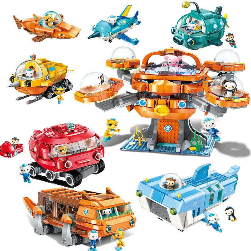 TV Kartun Octonuts Model Blok  - Kids Toys Christmas 2025 ulasan dan harga