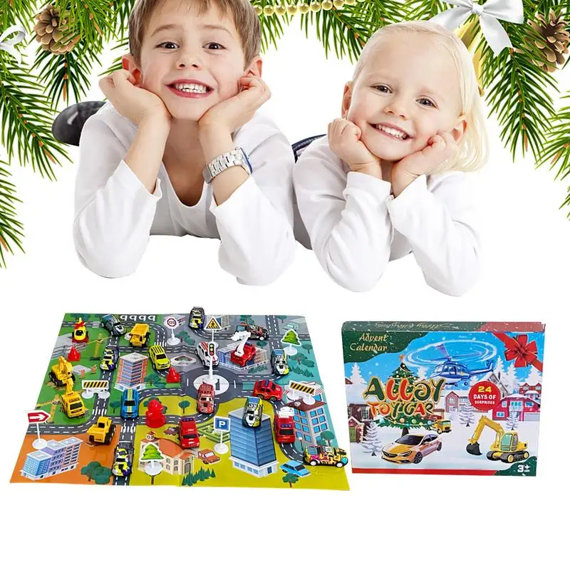 24pcs Set Mainan Mobil Kalende - Kids Toys Christmas 2025 ulasan dan harga