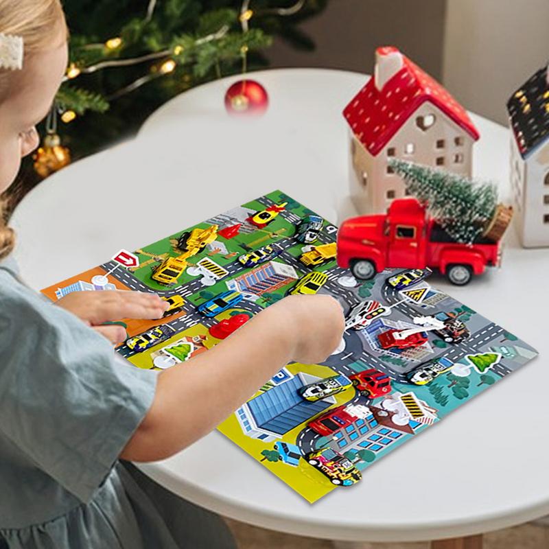 24pcs Set Mainan Mobil Kalende - Kids Toys Christmas 2025 ulasan dan harga