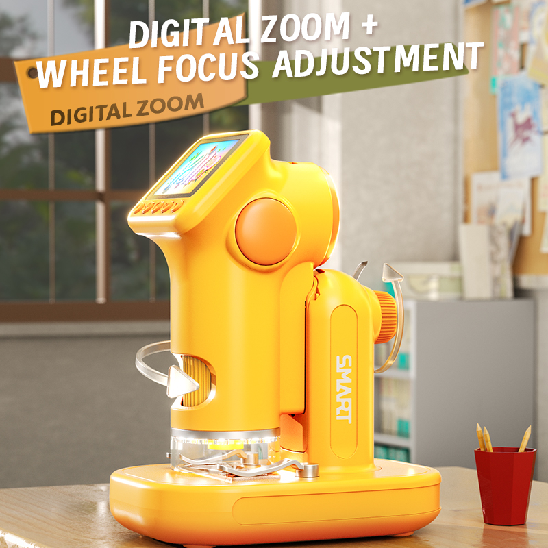 Mikroskop Genggam 1600X Layar  - Microscope Kids Science ulasan dan harga