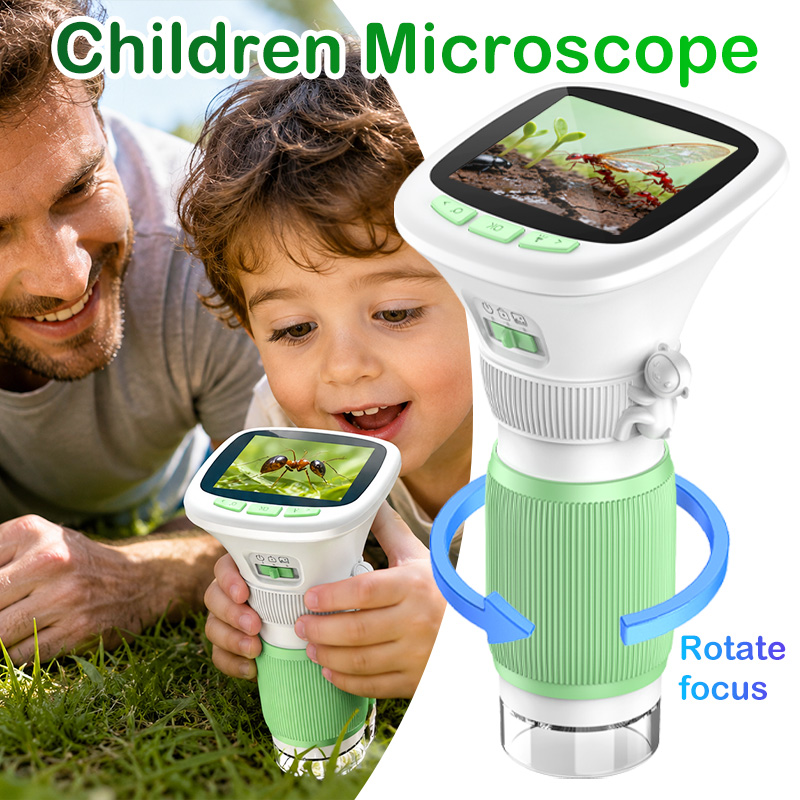 Mikroskop Digital Portabel Gen - Microscope Kids Science ulasan dan harga