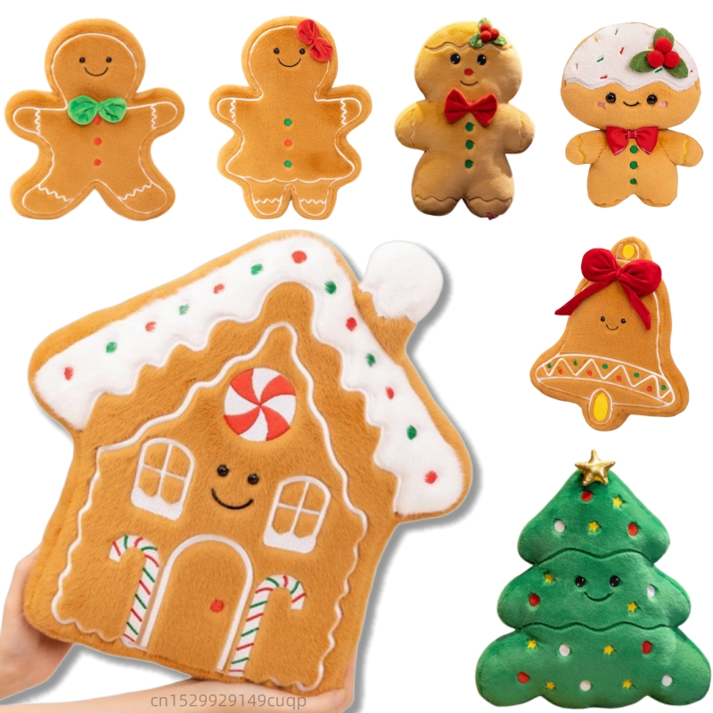 Boneka Plush Natal Gingerbread - Kids Toys Christmas 2025 ulasan dan harga