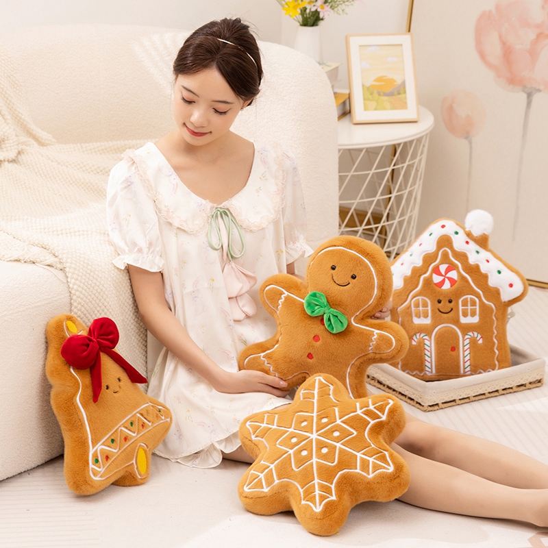 Boneka Plush Natal Gingerbread - Kids Toys Christmas 2025 ulasan dan harga