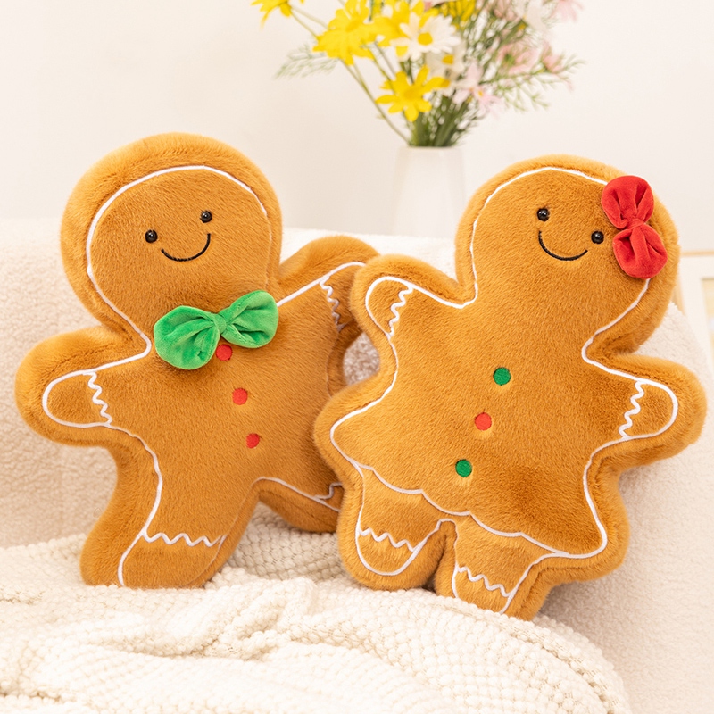 Boneka Plush Natal Gingerbread - Kids Toys Christmas 2025 ulasan dan harga
