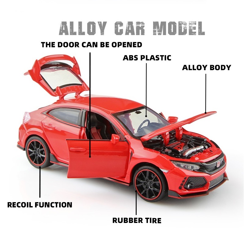Honda Civic Type R JDM Simulas - Kids Y Toys ulasan dan harga
